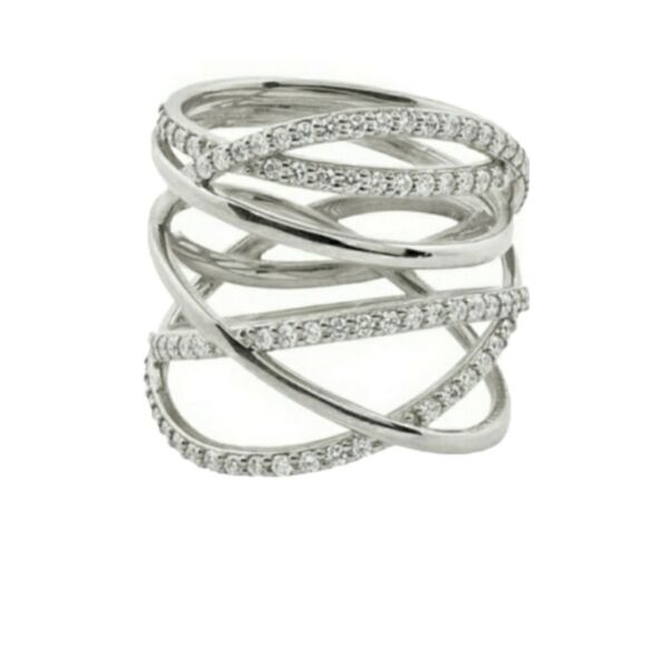 New Multi band statement ring - Picture 2 of 3